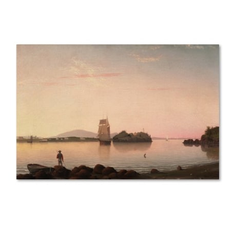 Trademark Fine Art Fitz Henry Lane 'Owls Head Penobscot Bay Maine' Canvas Art, 22x32 AA00320-C2232GG